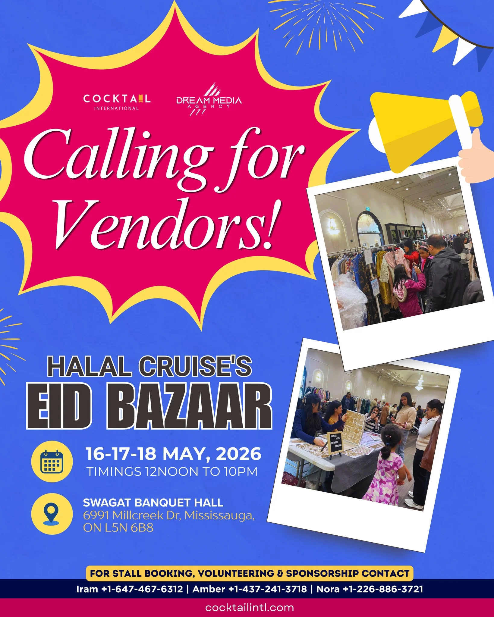 Cocktail International's Halal Cruise's Eid Bazaar 2026